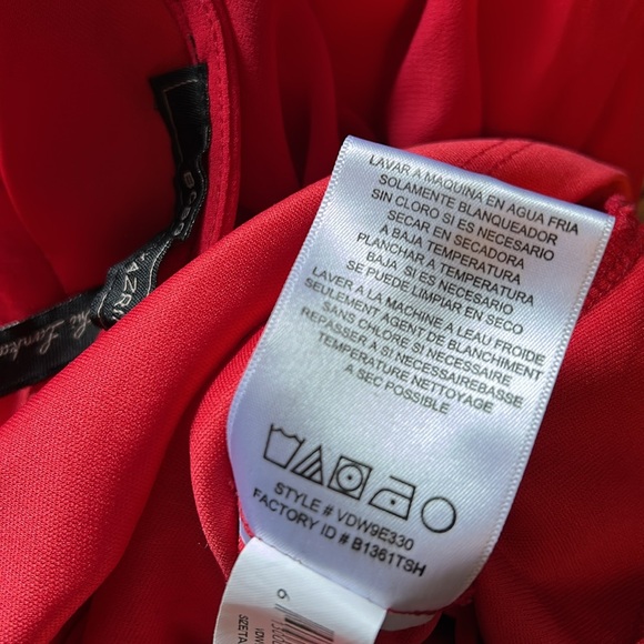 BCBG MaxAzria Red Romper, Medium - Picture 5 of 5